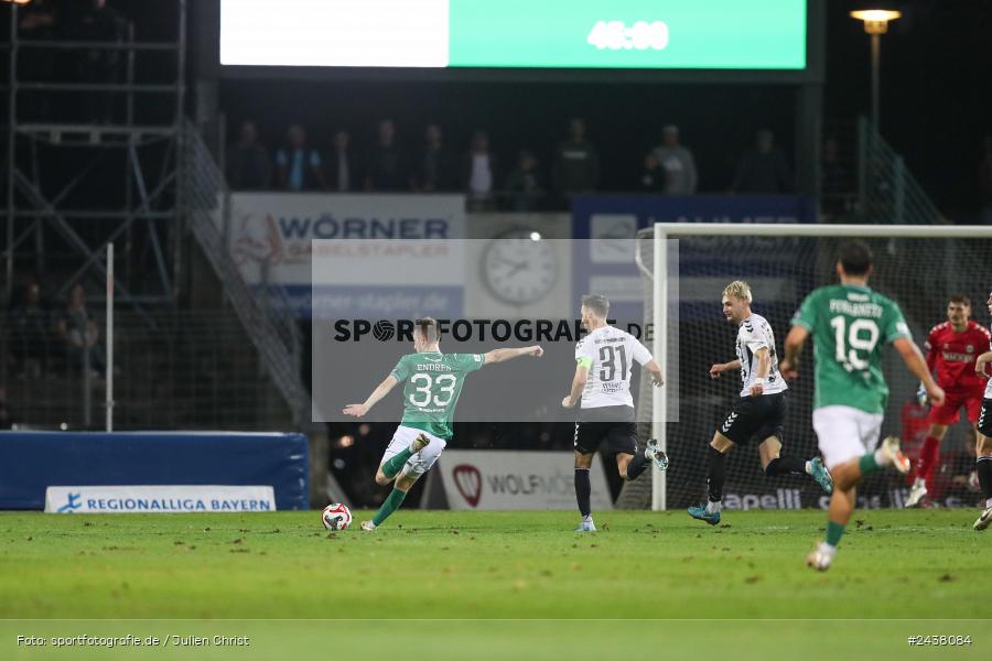 Willy-Sachs-Stadion, Schweinfurt, 20.09.2024, sport, action, BFV, Fussball, Regionalliga Bayern, 10. Spieltag, SVW, FCS, SV Wacker Burghausen, 1. FC Schweinfurt 1905 - Bild-ID: 2438084