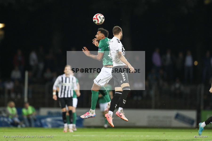 Willy-Sachs-Stadion, Schweinfurt, 20.09.2024, sport, action, BFV, Fussball, Regionalliga Bayern, 10. Spieltag, SVW, FCS, SV Wacker Burghausen, 1. FC Schweinfurt 1905 - Bild-ID: 2438089