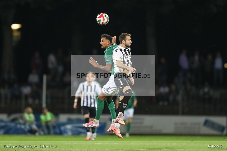 Willy-Sachs-Stadion, Schweinfurt, 20.09.2024, sport, action, BFV, Fussball, Regionalliga Bayern, 10. Spieltag, SVW, FCS, SV Wacker Burghausen, 1. FC Schweinfurt 1905 - Bild-ID: 2438090