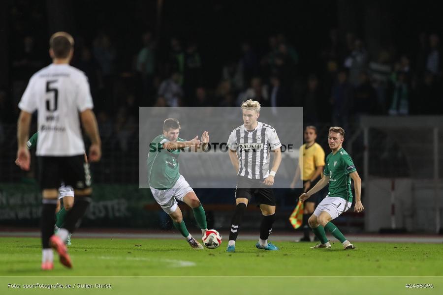 Willy-Sachs-Stadion, Schweinfurt, 20.09.2024, sport, action, BFV, Fussball, Regionalliga Bayern, 10. Spieltag, SVW, FCS, SV Wacker Burghausen, 1. FC Schweinfurt 1905 - Bild-ID: 2438096