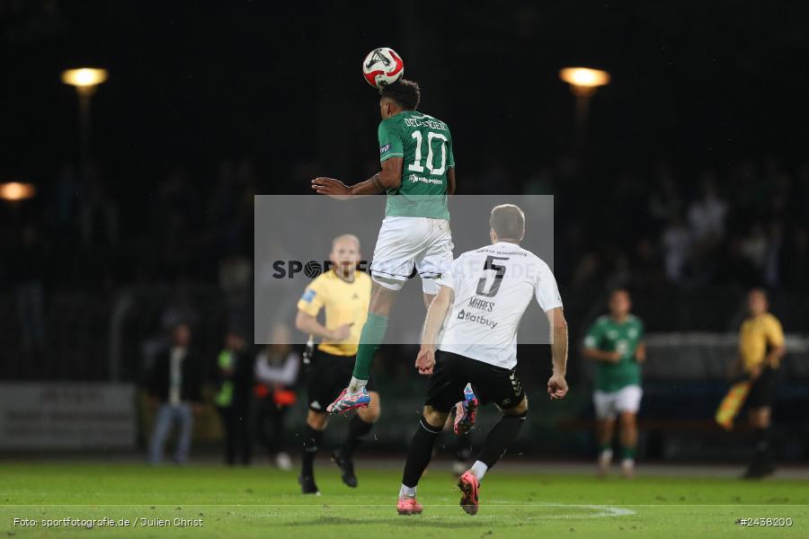 Willy-Sachs-Stadion, Schweinfurt, 20.09.2024, sport, action, BFV, Fussball, Regionalliga Bayern, 10. Spieltag, SVW, FCS, SV Wacker Burghausen, 1. FC Schweinfurt 1905 - Bild-ID: 2438200 Willy-Sachs-Stadion, Schweinfurt, 20.09.2024, sport, action, BFV, Fussball, Regionalliga Bayern, 10. Spieltag, SVW, FCS, SV Wacker Burghausen, 1. FC Schweinfurt 1905 - Bild-ID: 2438200
