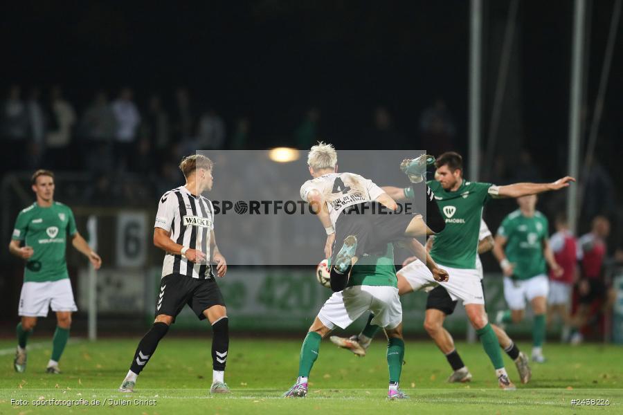 Willy-Sachs-Stadion, Schweinfurt, 20.09.2024, sport, action, BFV, Fussball, Regionalliga Bayern, 10. Spieltag, SVW, FCS, SV Wacker Burghausen, 1. FC Schweinfurt 1905 - Bild-ID: 2438226