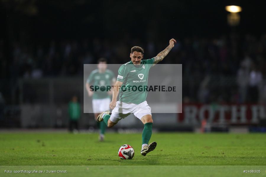 Willy-Sachs-Stadion, Schweinfurt, 20.09.2024, sport, action, BFV, Fussball, Regionalliga Bayern, 10. Spieltag, SVW, FCS, SV Wacker Burghausen, 1. FC Schweinfurt 1905 - Bild-ID: 2438305