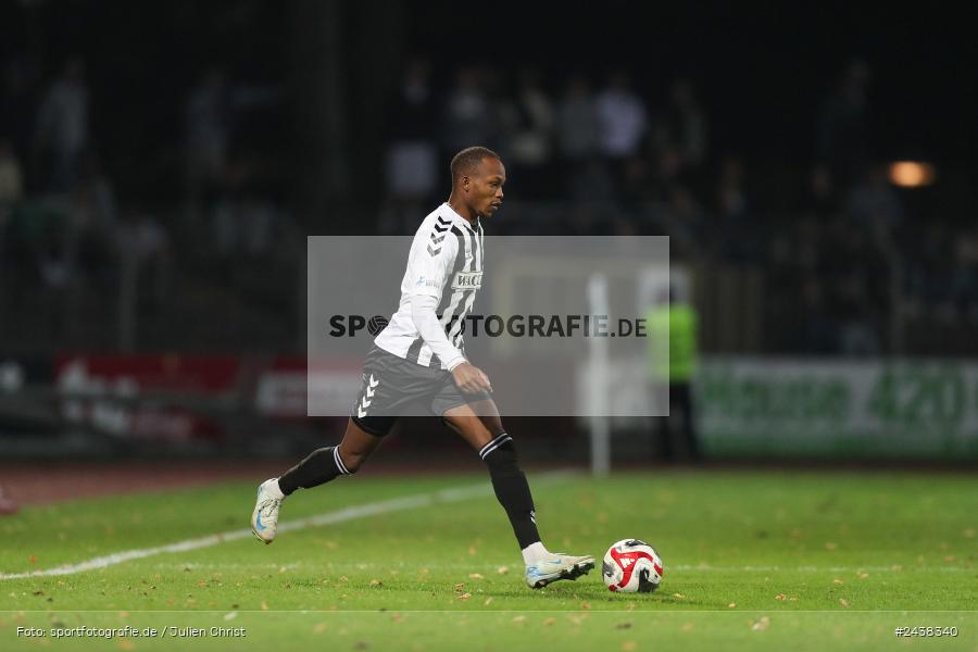 Willy-Sachs-Stadion, Schweinfurt, 20.09.2024, sport, action, BFV, Fussball, Regionalliga Bayern, 10. Spieltag, SVW, FCS, SV Wacker Burghausen, 1. FC Schweinfurt 1905 - Bild-ID: 2438340