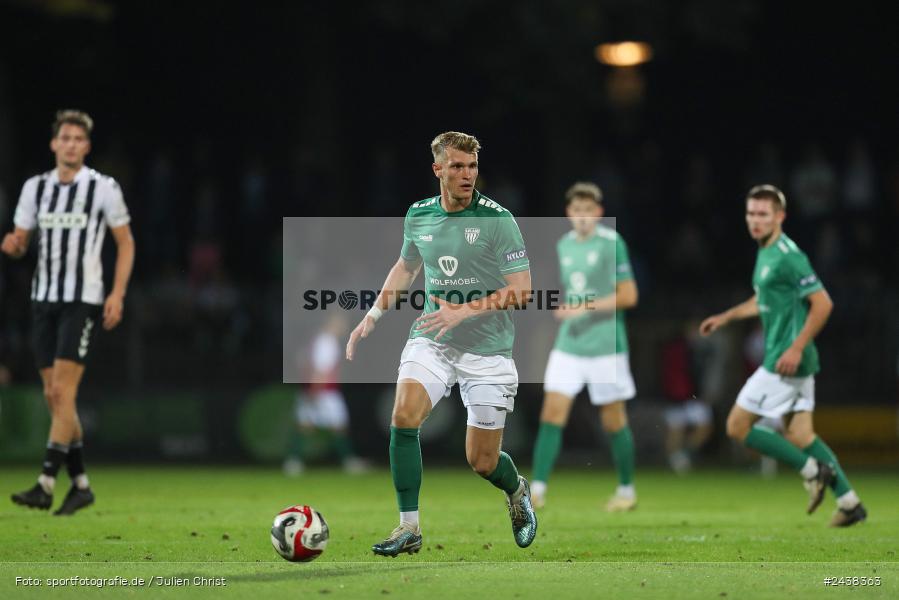 Willy-Sachs-Stadion, Schweinfurt, 20.09.2024, sport, action, BFV, Fussball, Regionalliga Bayern, 10. Spieltag, SVW, FCS, SV Wacker Burghausen, 1. FC Schweinfurt 1905 - Bild-ID: 2438363