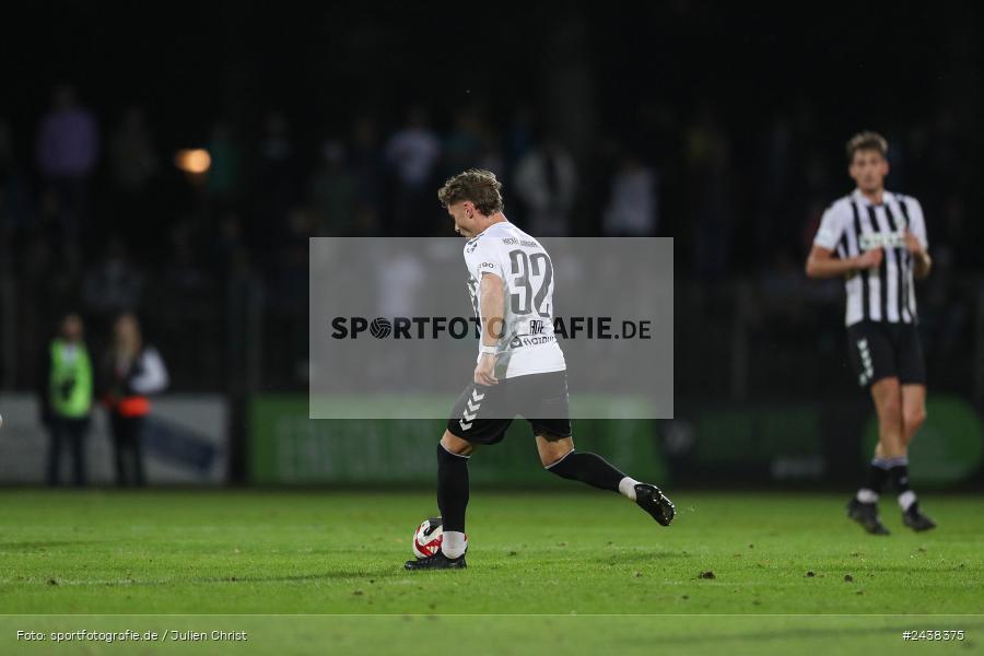 Willy-Sachs-Stadion, Schweinfurt, 20.09.2024, sport, action, BFV, Fussball, Regionalliga Bayern, 10. Spieltag, SVW, FCS, SV Wacker Burghausen, 1. FC Schweinfurt 1905 - Bild-ID: 2438375
