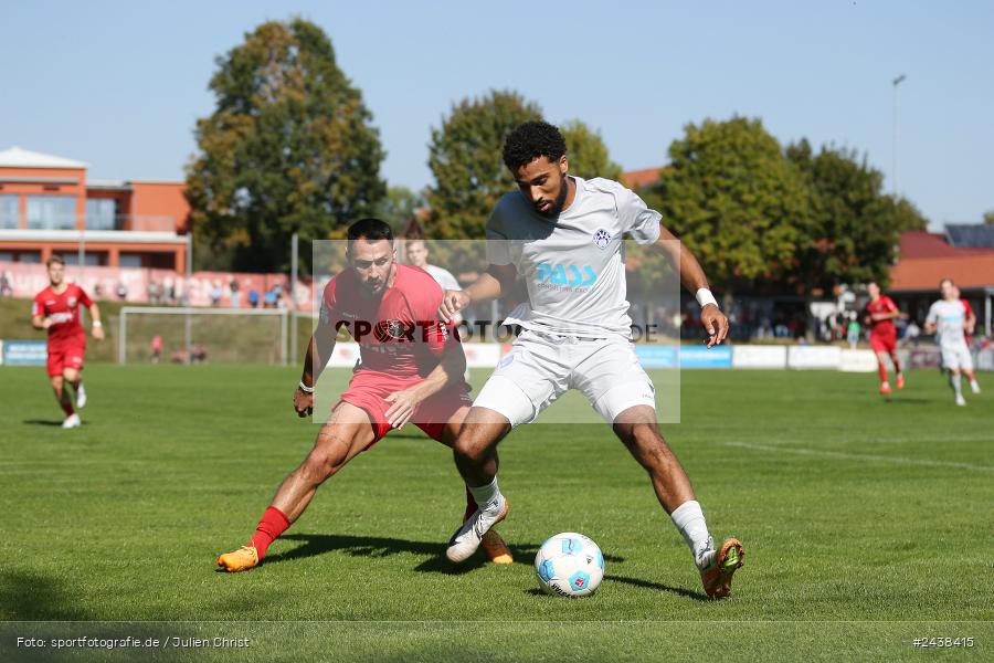 NGN-Arena, Aubstadt, 21.09.2024, sport, action, BFV, Fussball, Regionalliga Bayern, 10. Spieltag, SVA, AUB, SV Viktoria Aschaffenburg, TSV Aubstadt - Bild-ID: 2438415