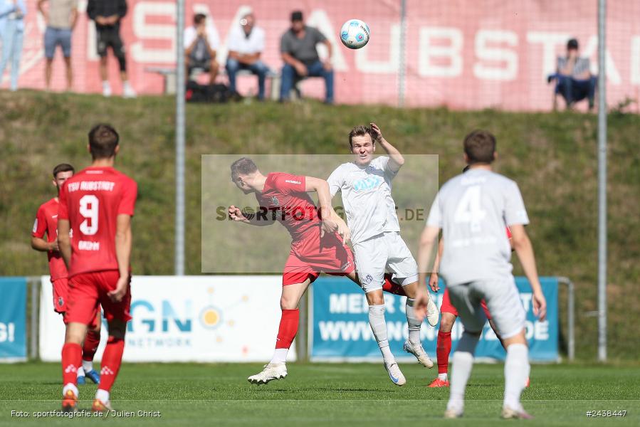 NGN-Arena, Aubstadt, 21.09.2024, sport, action, BFV, Fussball, Regionalliga Bayern, 10. Spieltag, SVA, AUB, SV Viktoria Aschaffenburg, TSV Aubstadt - Bild-ID: 2438447