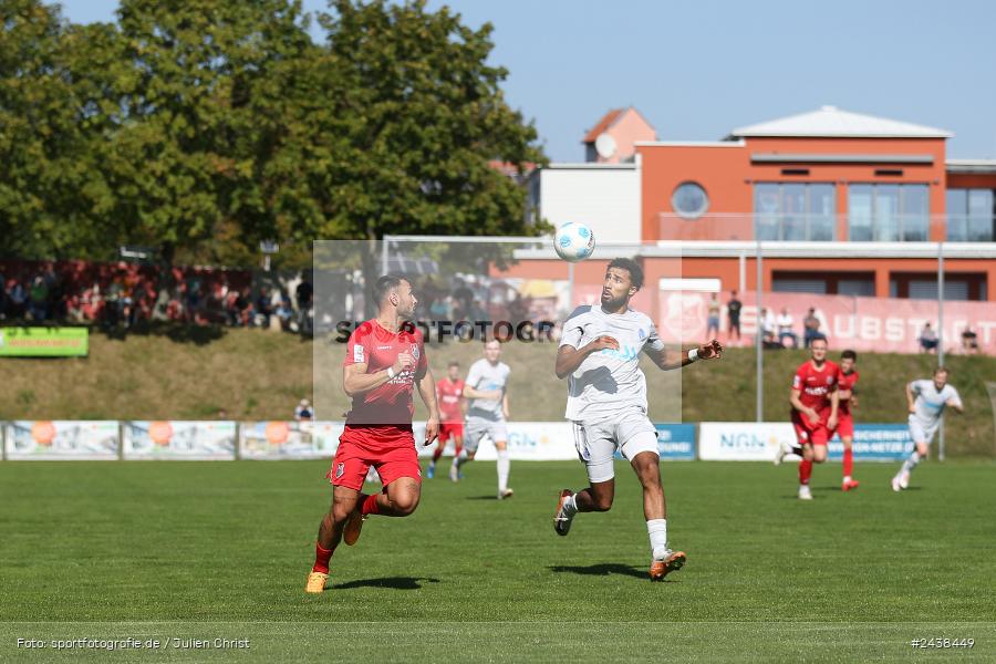 NGN-Arena, Aubstadt, 21.09.2024, sport, action, BFV, Fussball, Regionalliga Bayern, 10. Spieltag, SVA, AUB, SV Viktoria Aschaffenburg, TSV Aubstadt - Bild-ID: 2438449