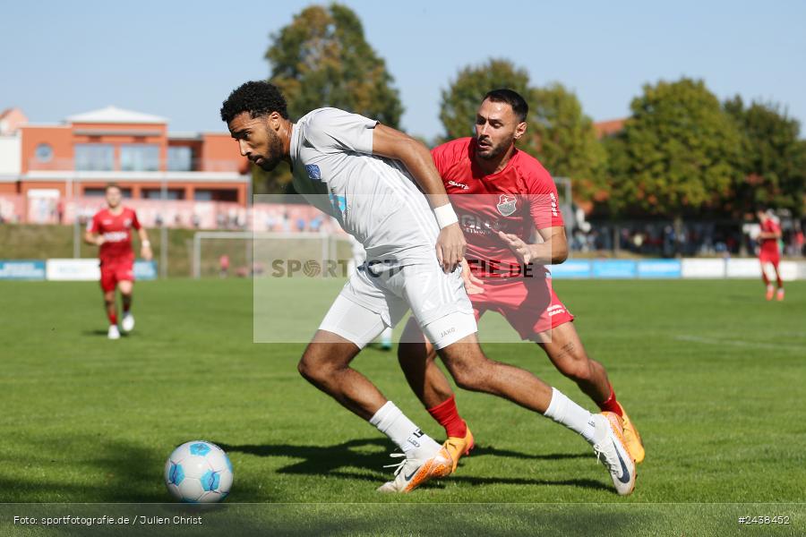 NGN-Arena, Aubstadt, 21.09.2024, sport, action, BFV, Fussball, Regionalliga Bayern, 10. Spieltag, SVA, AUB, SV Viktoria Aschaffenburg, TSV Aubstadt - Bild-ID: 2438452