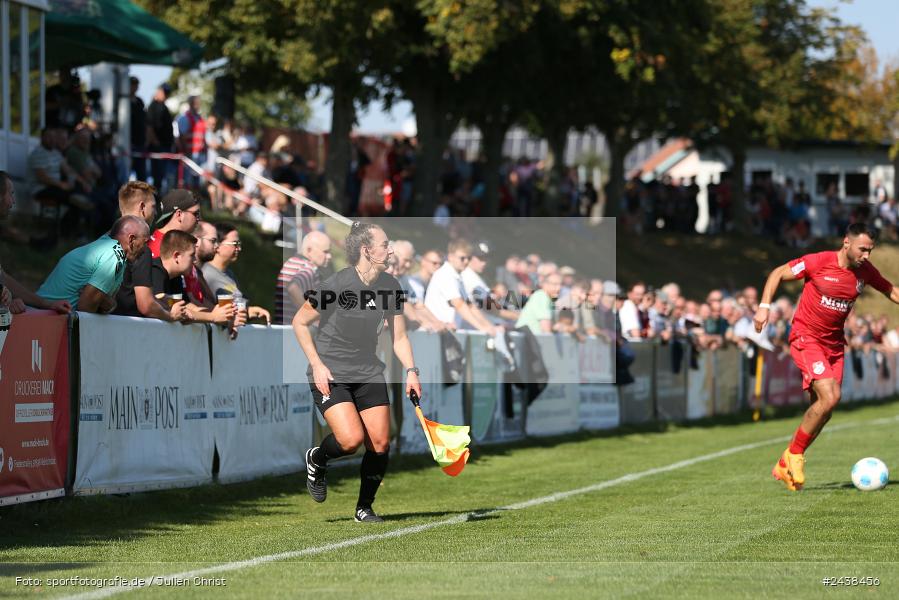 NGN-Arena, Aubstadt, 21.09.2024, sport, action, BFV, Fussball, Regionalliga Bayern, 10. Spieltag, SVA, AUB, SV Viktoria Aschaffenburg, TSV Aubstadt - Bild-ID: 2438456