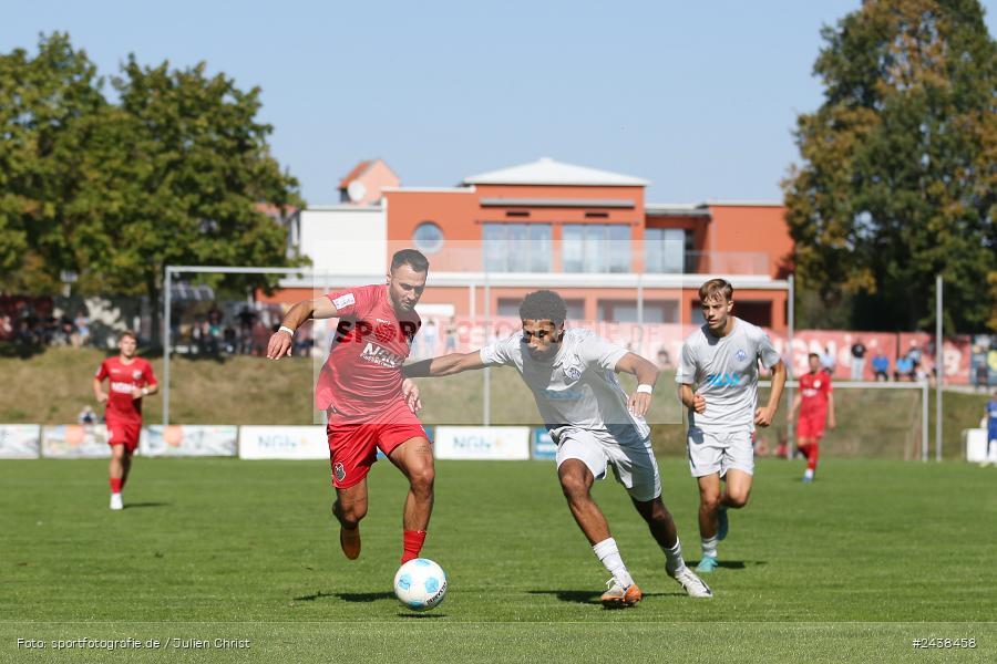 NGN-Arena, Aubstadt, 21.09.2024, sport, action, BFV, Fussball, Regionalliga Bayern, 10. Spieltag, SVA, AUB, SV Viktoria Aschaffenburg, TSV Aubstadt - Bild-ID: 2438458
