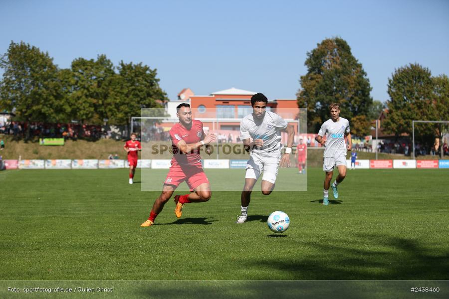 NGN-Arena, Aubstadt, 21.09.2024, sport, action, BFV, Fussball, Regionalliga Bayern, 10. Spieltag, SVA, AUB, SV Viktoria Aschaffenburg, TSV Aubstadt - Bild-ID: 2438460