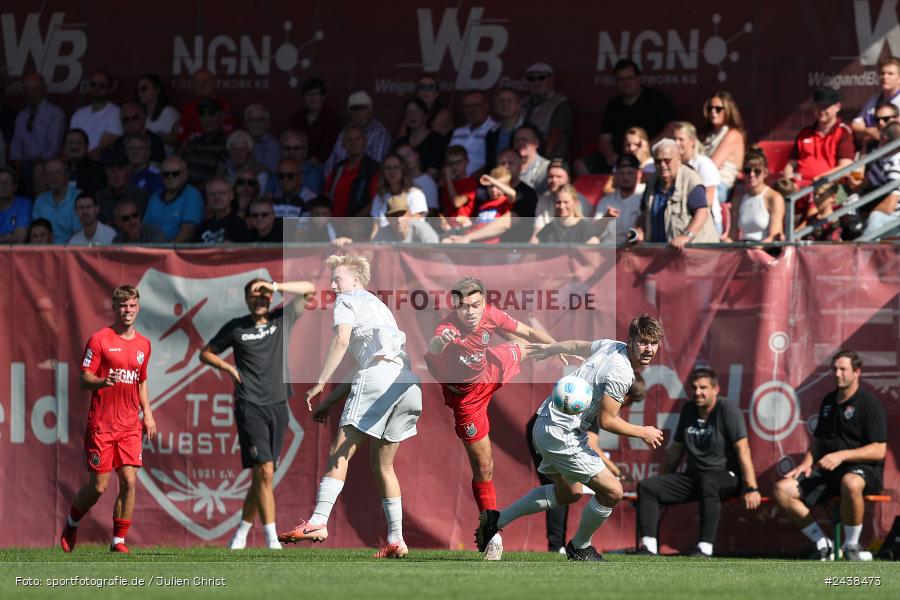 NGN-Arena, Aubstadt, 21.09.2024, sport, action, BFV, Fussball, Regionalliga Bayern, 10. Spieltag, SVA, AUB, SV Viktoria Aschaffenburg, TSV Aubstadt - Bild-ID: 2438473