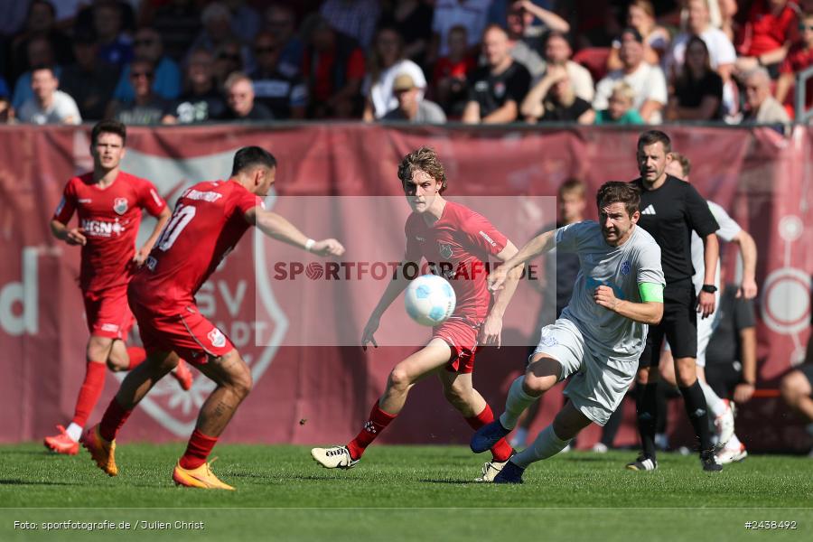 NGN-Arena, Aubstadt, 21.09.2024, sport, action, BFV, Fussball, Regionalliga Bayern, 10. Spieltag, SVA, AUB, SV Viktoria Aschaffenburg, TSV Aubstadt - Bild-ID: 2438492