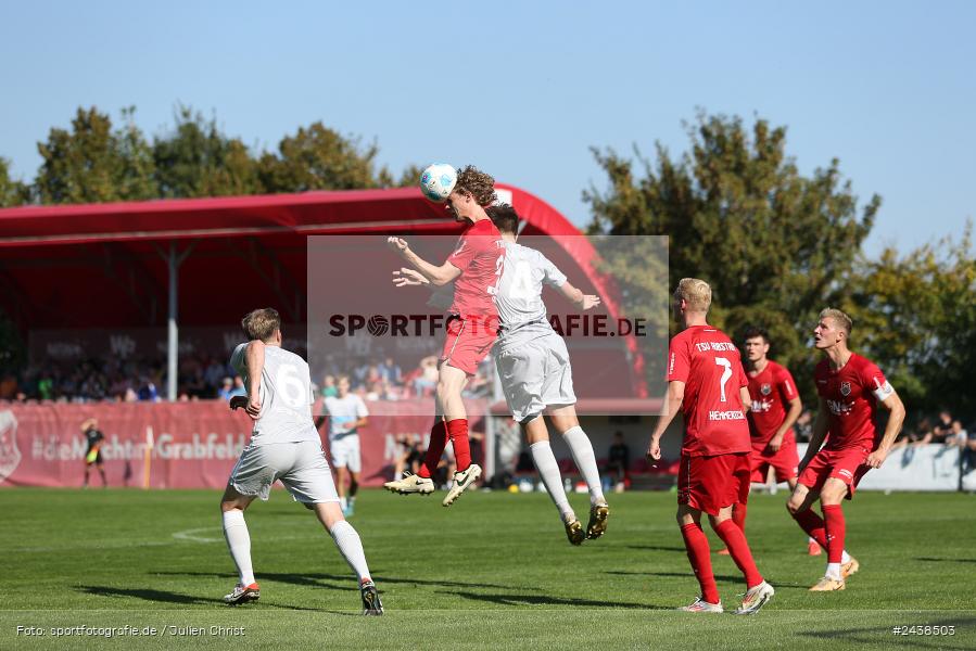 NGN-Arena, Aubstadt, 21.09.2024, sport, action, BFV, Fussball, Regionalliga Bayern, 10. Spieltag, SVA, AUB, SV Viktoria Aschaffenburg, TSV Aubstadt - Bild-ID: 2438503