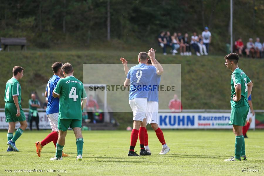 Sportgelände, Homburg, 22.09.2024, sport, action, Fussball, BFV, 8. Spieltag, A-Klasse Würzburg Gr. 4, SGLH, TSV, SG 1 Laudenbach-Himmelstadt, TSV Homburg II - Bild-ID: 2438990