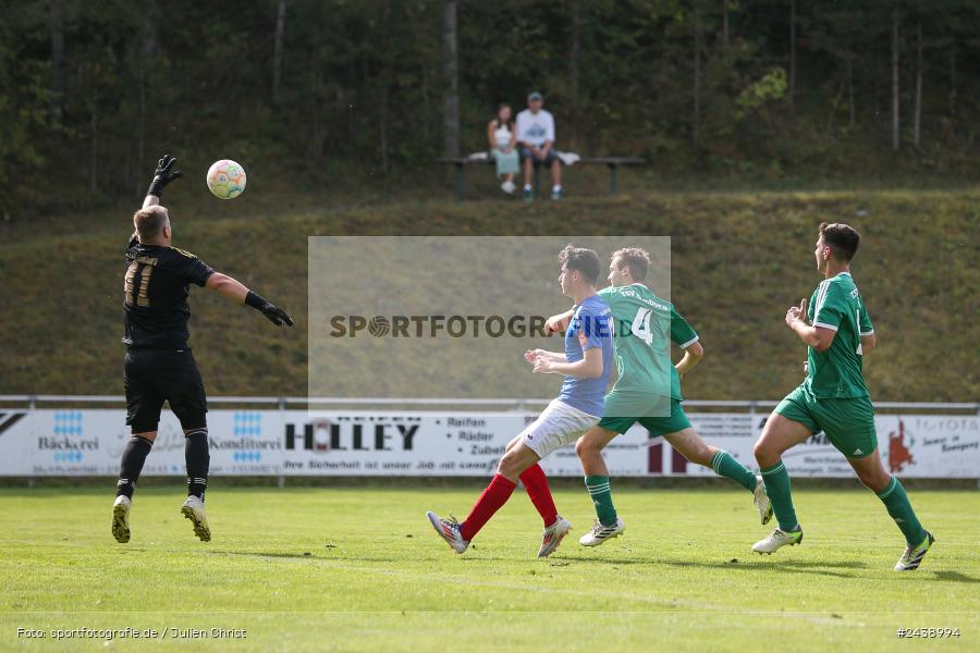 Sportgelände, Homburg, 22.09.2024, sport, action, Fussball, BFV, 8. Spieltag, A-Klasse Würzburg Gr. 4, SGLH, TSV, SG 1 Laudenbach-Himmelstadt, TSV Homburg II - Bild-ID: 2438994