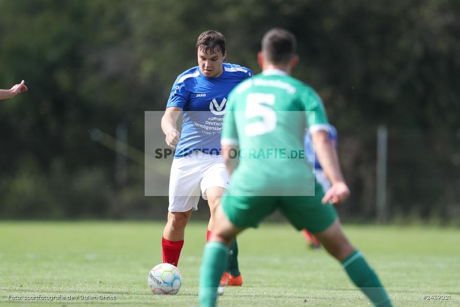Sportgelände, Homburg, 22.09.2024, sport, action, Fussball, BFV, 8. Spieltag, A-Klasse Würzburg Gr. 4, SGLH, TSV, SG 1 Laudenbach-Himmelstadt, TSV Homburg II - Bild-ID: 2439021