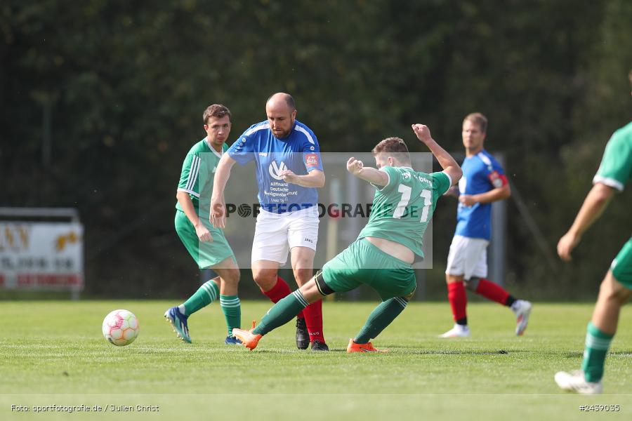 Sportgelände, Homburg, 22.09.2024, sport, action, Fussball, BFV, 8. Spieltag, A-Klasse Würzburg Gr. 4, SGLH, TSV, SG 1 Laudenbach-Himmelstadt, TSV Homburg II - Bild-ID: 2439035