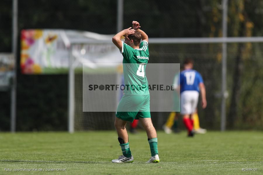 Sportgelände, Homburg, 22.09.2024, sport, action, Fussball, BFV, 8. Spieltag, A-Klasse Würzburg Gr. 4, SGLH, TSV, SG 1 Laudenbach-Himmelstadt, TSV Homburg II - Bild-ID: 2439107