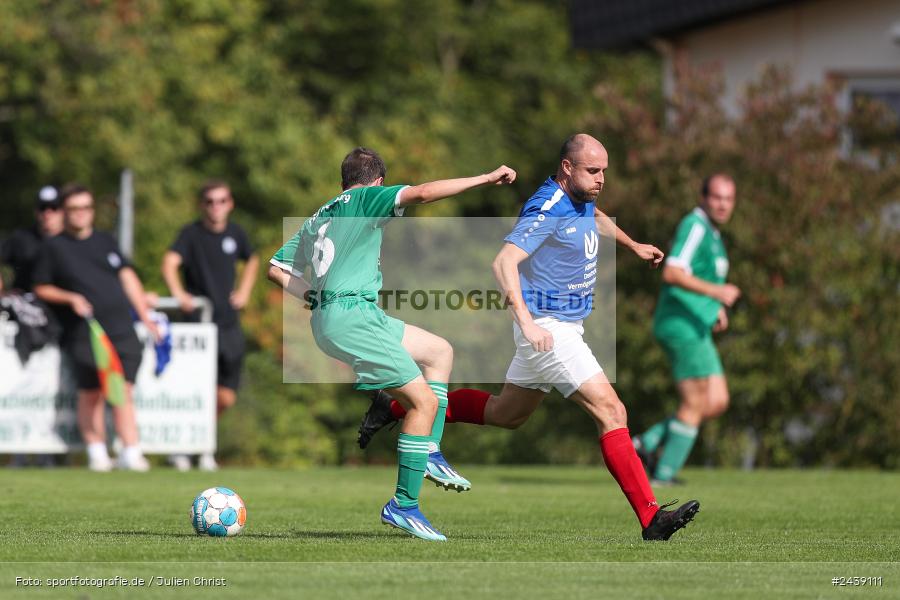 Sportgelände, Homburg, 22.09.2024, sport, action, Fussball, BFV, 8. Spieltag, A-Klasse Würzburg Gr. 4, SGLH, TSV, SG 1 Laudenbach-Himmelstadt, TSV Homburg II - Bild-ID: 2439111