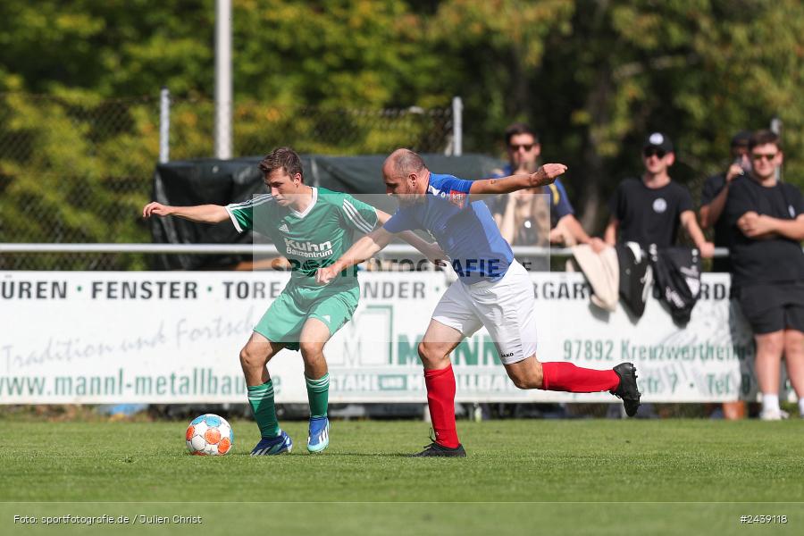 Sportgelände, Homburg, 22.09.2024, sport, action, Fussball, BFV, 8. Spieltag, A-Klasse Würzburg Gr. 4, SGLH, TSV, SG 1 Laudenbach-Himmelstadt, TSV Homburg II - Bild-ID: 2439118
