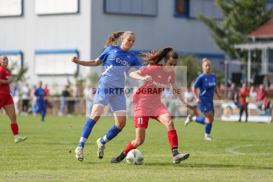 Sportgelände, Reicholzheim, 22.09.2024, sport, action, Fussball, badfv, 3. Spieltag, bfv-Verbandsliga, KSC, FCWH, Karlsruher SC II, FC Wertheim-Eichel - Bild-ID: 2439171
