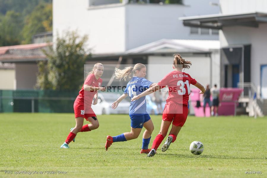 Sportgelände, Reicholzheim, 22.09.2024, sport, action, Fussball, badfv, 3. Spieltag, bfv-Verbandsliga, KSC, FCWH, Karlsruher SC II, FC Wertheim-Eichel - Bild-ID: 2439180