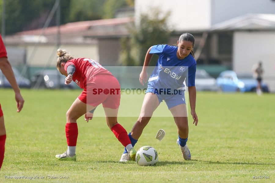 Sportgelände, Reicholzheim, 22.09.2024, sport, action, Fussball, badfv, 3. Spieltag, bfv-Verbandsliga, KSC, FCWH, Karlsruher SC II, FC Wertheim-Eichel - Bild-ID: 2439184