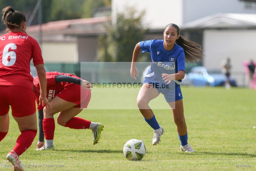 Sportgelände, Reicholzheim, 22.09.2024, sport, action, Fussball, badfv, 3. Spieltag, bfv-Verbandsliga, KSC, FCWH, Karlsruher SC II, FC Wertheim-Eichel - Bild-ID: 2439186