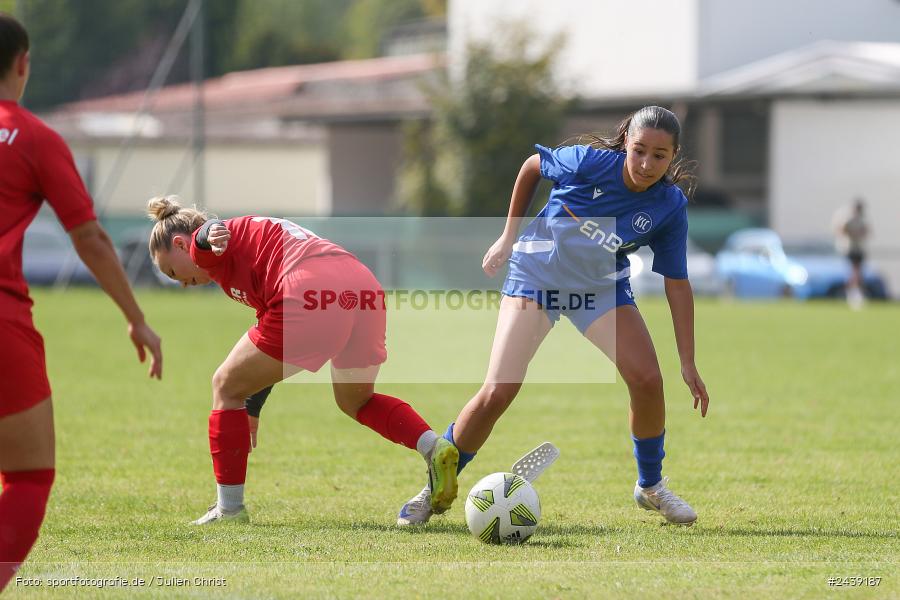 Sportgelände, Reicholzheim, 22.09.2024, sport, action, Fussball, badfv, 3. Spieltag, bfv-Verbandsliga, KSC, FCWH, Karlsruher SC II, FC Wertheim-Eichel - Bild-ID: 2439187
