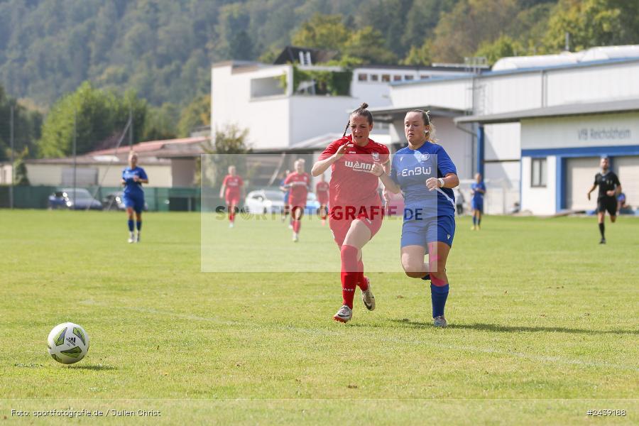 Sportgelände, Reicholzheim, 22.09.2024, sport, action, Fussball, badfv, 3. Spieltag, bfv-Verbandsliga, KSC, FCWH, Karlsruher SC II, FC Wertheim-Eichel - Bild-ID: 2439188