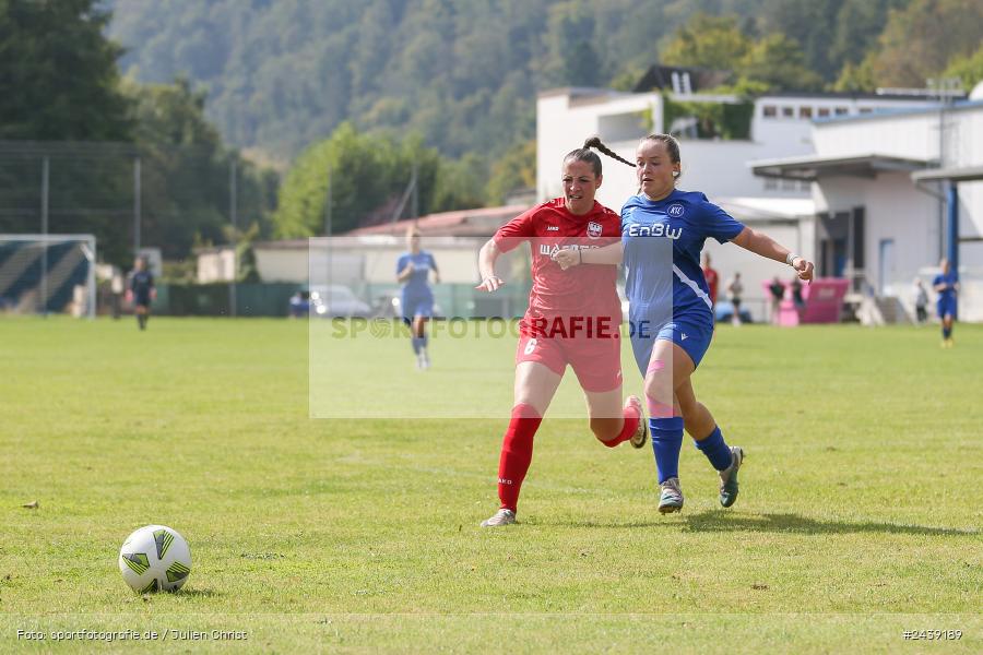 Sportgelände, Reicholzheim, 22.09.2024, sport, action, Fussball, badfv, 3. Spieltag, bfv-Verbandsliga, KSC, FCWH, Karlsruher SC II, FC Wertheim-Eichel - Bild-ID: 2439189