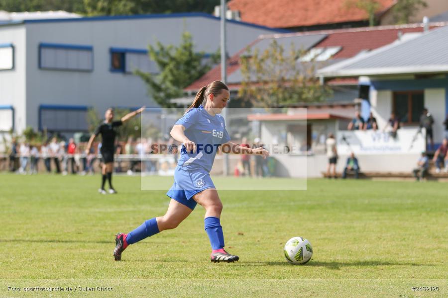 Sportgelände, Reicholzheim, 22.09.2024, sport, action, Fussball, badfv, 3. Spieltag, bfv-Verbandsliga, KSC, FCWH, Karlsruher SC II, FC Wertheim-Eichel - Bild-ID: 2439195