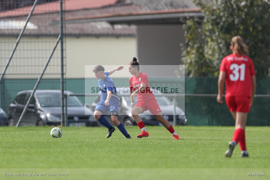Sportgelände, Reicholzheim, 22.09.2024, sport, action, Fussball, badfv, 3. Spieltag, bfv-Verbandsliga, KSC, FCWH, Karlsruher SC II, FC Wertheim-Eichel - Bild-ID: 2439244