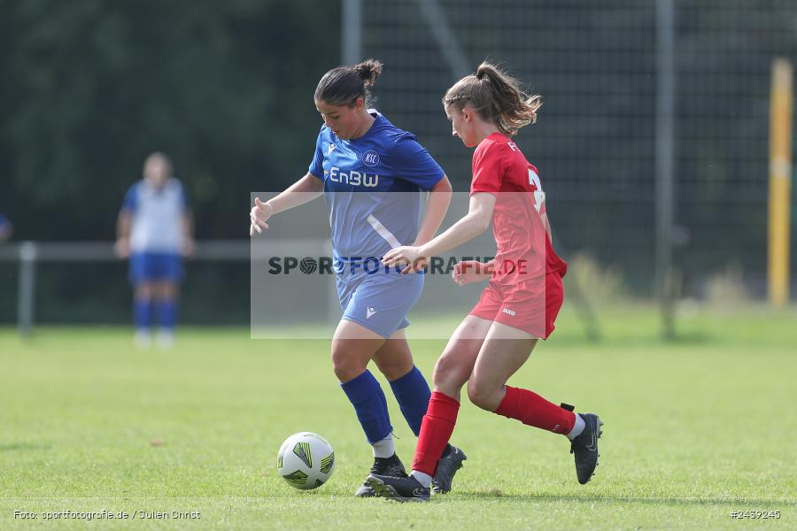 Sportgelände, Reicholzheim, 22.09.2024, sport, action, Fussball, badfv, 3. Spieltag, bfv-Verbandsliga, KSC, FCWH, Karlsruher SC II, FC Wertheim-Eichel - Bild-ID: 2439245