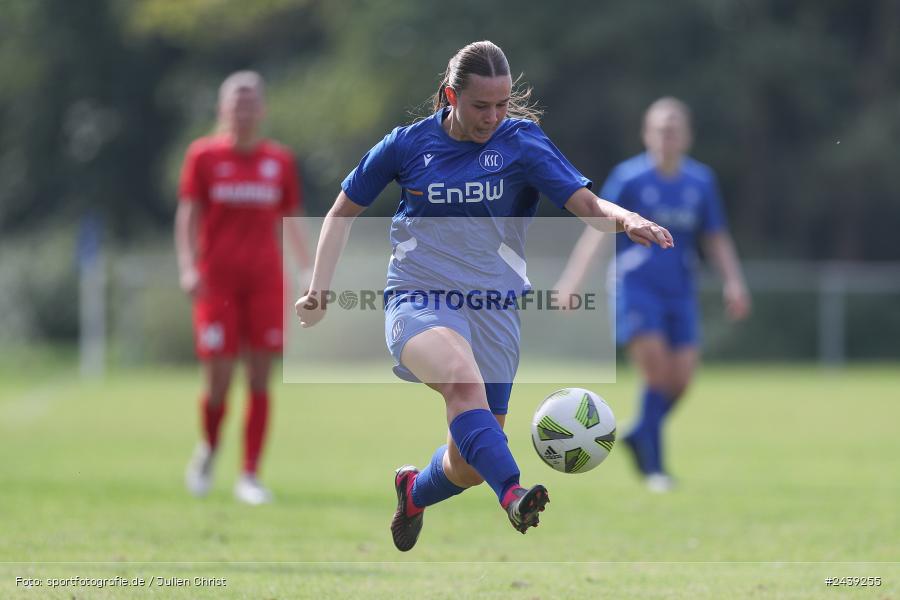 Sportgelände, Reicholzheim, 22.09.2024, sport, action, Fussball, badfv, 3. Spieltag, bfv-Verbandsliga, KSC, FCWH, Karlsruher SC II, FC Wertheim-Eichel - Bild-ID: 2439255