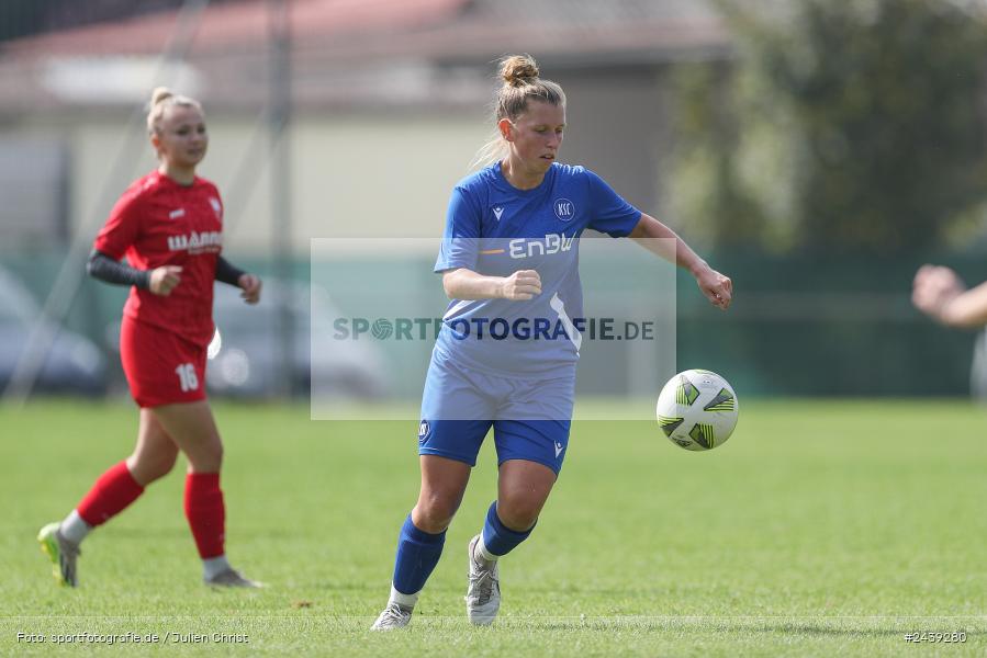 Sportgelände, Reicholzheim, 22.09.2024, sport, action, Fussball, badfv, 3. Spieltag, bfv-Verbandsliga, KSC, FCWH, Karlsruher SC II, FC Wertheim-Eichel - Bild-ID: 2439280