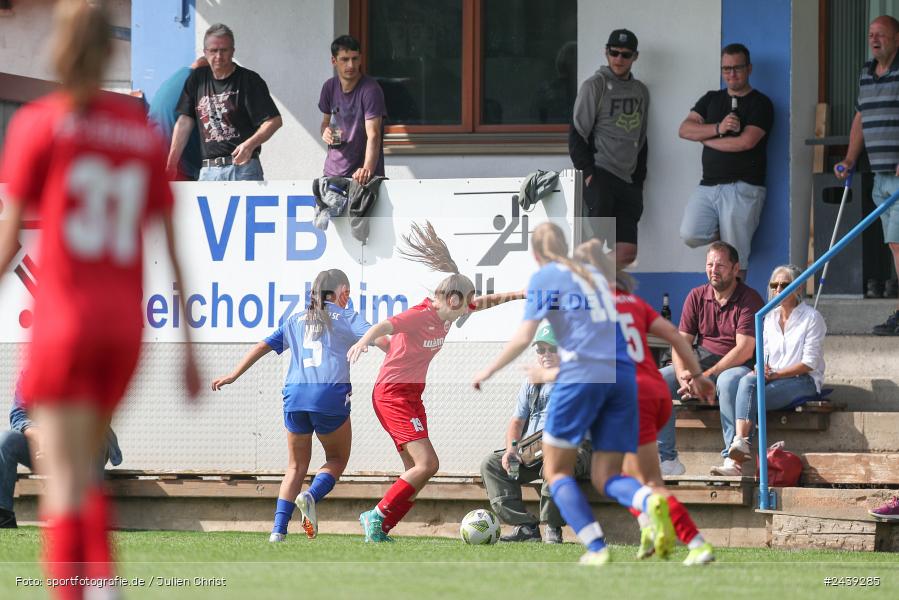 Sportgelände, Reicholzheim, 22.09.2024, sport, action, Fussball, badfv, 3. Spieltag, bfv-Verbandsliga, KSC, FCWH, Karlsruher SC II, FC Wertheim-Eichel - Bild-ID: 2439285