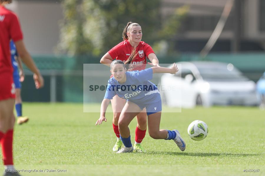 Sportgelände, Reicholzheim, 22.09.2024, sport, action, Fussball, badfv, 3. Spieltag, bfv-Verbandsliga, KSC, FCWH, Karlsruher SC II, FC Wertheim-Eichel - Bild-ID: 2439287