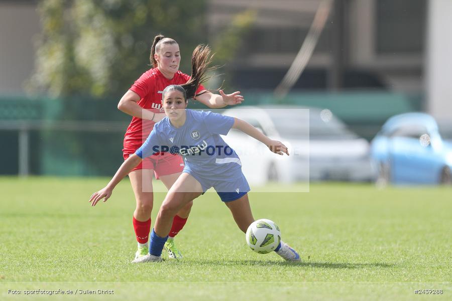 Sportgelände, Reicholzheim, 22.09.2024, sport, action, Fussball, badfv, 3. Spieltag, bfv-Verbandsliga, KSC, FCWH, Karlsruher SC II, FC Wertheim-Eichel - Bild-ID: 2439288