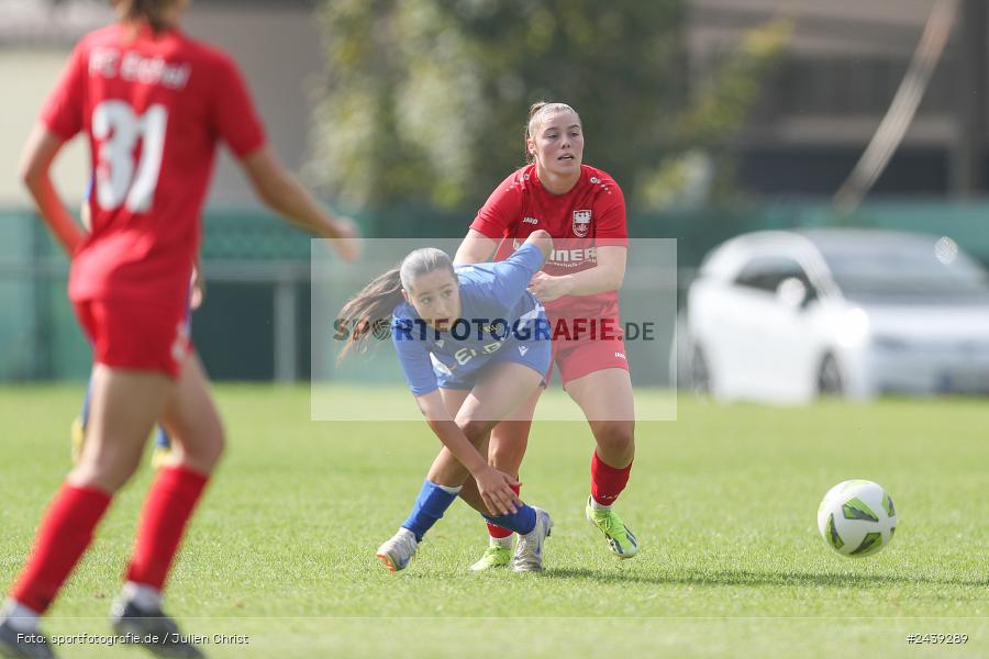 Sportgelände, Reicholzheim, 22.09.2024, sport, action, Fussball, badfv, 3. Spieltag, bfv-Verbandsliga, KSC, FCWH, Karlsruher SC II, FC Wertheim-Eichel - Bild-ID: 2439289