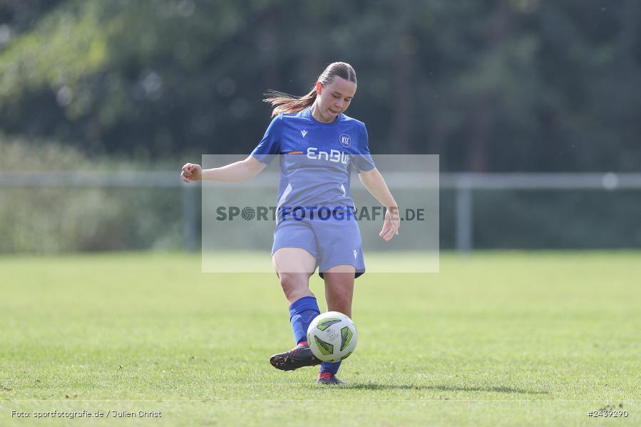 Sportgelände, Reicholzheim, 22.09.2024, sport, action, Fussball, badfv, 3. Spieltag, bfv-Verbandsliga, KSC, FCWH, Karlsruher SC II, FC Wertheim-Eichel - Bild-ID: 2439290