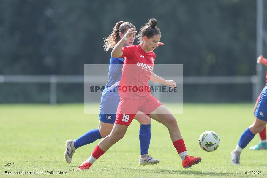 Sportgelände, Reicholzheim, 22.09.2024, sport, action, Fussball, badfv, 3. Spieltag, bfv-Verbandsliga, KSC, FCWH, Karlsruher SC II, FC Wertheim-Eichel - Bild-ID: 2439293