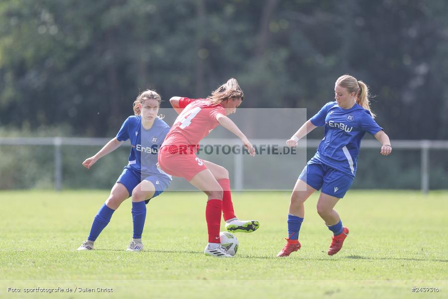 Sportgelände, Reicholzheim, 22.09.2024, sport, action, Fussball, badfv, 3. Spieltag, bfv-Verbandsliga, KSC, FCWH, Karlsruher SC II, FC Wertheim-Eichel - Bild-ID: 2439316