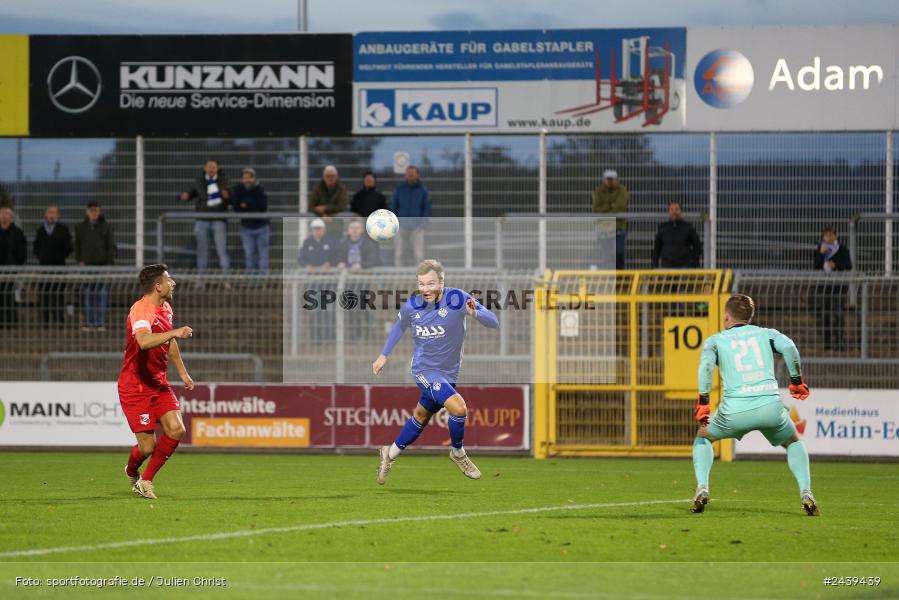 Stadion am Schönbusch, Aschaffenburg, 27.09.2024, sport, action, Fussball, BFV, Regionalliga Bayern, 11. Spieltag, HAN, SVA, SpVgg Hankofen-Hailing, SV Viktoria Aschaffenburg - Bild-ID: 2439439