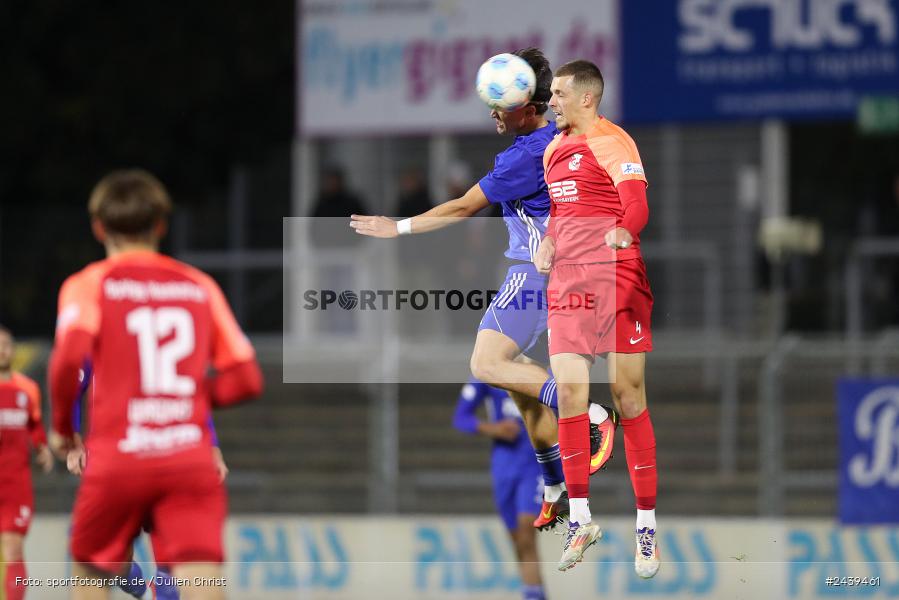 Stadion am Schönbusch, Aschaffenburg, 27.09.2024, sport, action, Fussball, BFV, Regionalliga Bayern, 11. Spieltag, HAN, SVA, SpVgg Hankofen-Hailing, SV Viktoria Aschaffenburg - Bild-ID: 2439461