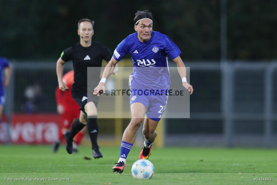 Stadion am Schönbusch, Aschaffenburg, 27.09.2024, sport, action, Fussball, BFV, Regionalliga Bayern, 11. Spieltag, HAN, SVA, SpVgg Hankofen-Hailing, SV Viktoria Aschaffenburg - Bild-ID: 2439493