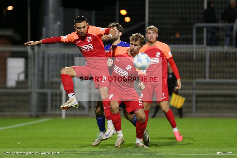 Stadion am Schönbusch, Aschaffenburg, 27.09.2024, sport, action, Fussball, BFV, Regionalliga Bayern, 11. Spieltag, HAN, SVA, SpVgg Hankofen-Hailing, SV Viktoria Aschaffenburg - Bild-ID: 2439562